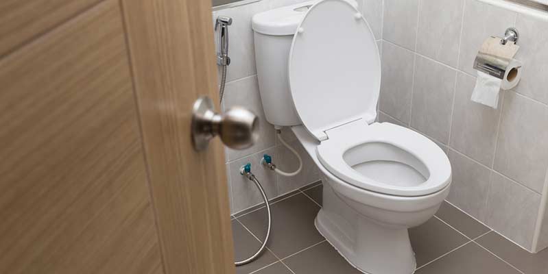 Newly installed toilet upgrade in Vancouver by DJ Plumbing